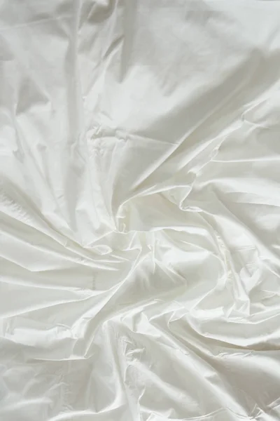 Bedding sheet after night sleep