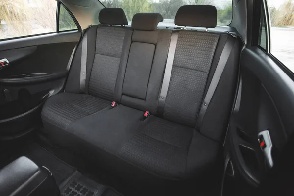 Car Interior Part Back Seats Close — Stock Photo, Image