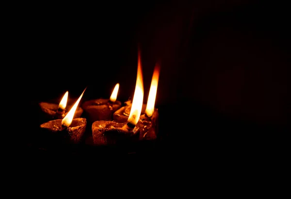 Solo Religioso Tradicional Fez Lâmpada Óleo Muitos Iluminado Para Deus — Fotografia de Stock