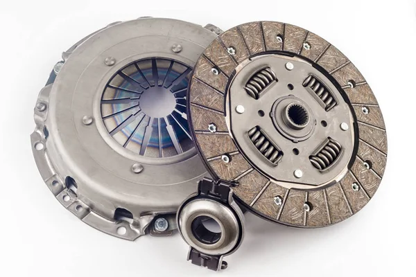 Clutch Kit with a bearing on a white background — Stock Photo, Image