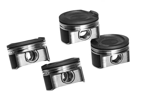 Internal combustion engine pistons at shallow depth of field — Stock Photo, Image