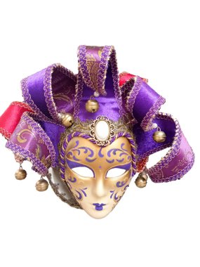 Venetian masks, Carnival mask clipart