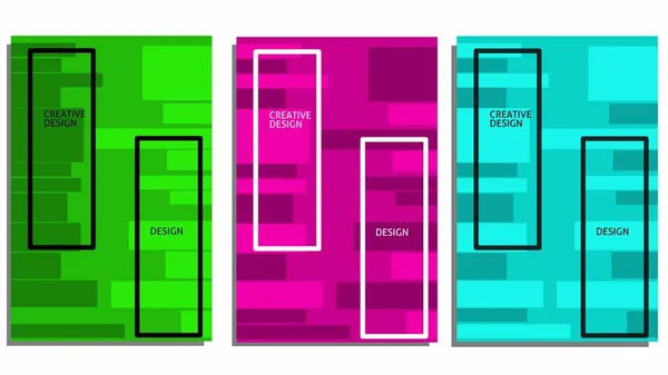 Diseño Abstracto Plantilla Del Libro Portada — Archivo Imágenes Vectoriales