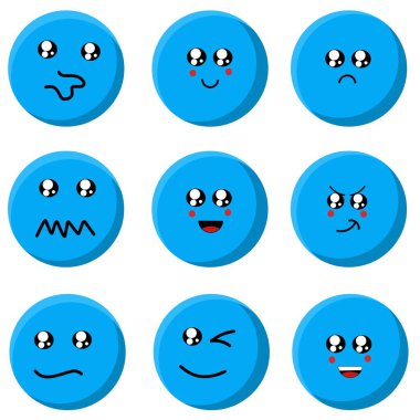 Çizim avatarlarının basit tasarımı 