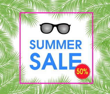 Yaz Satılık tasarım şablonu taze indirimler