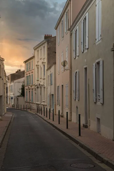 Tylne ulice Les Sables Dolonne Francja — Zdjęcie stockowe