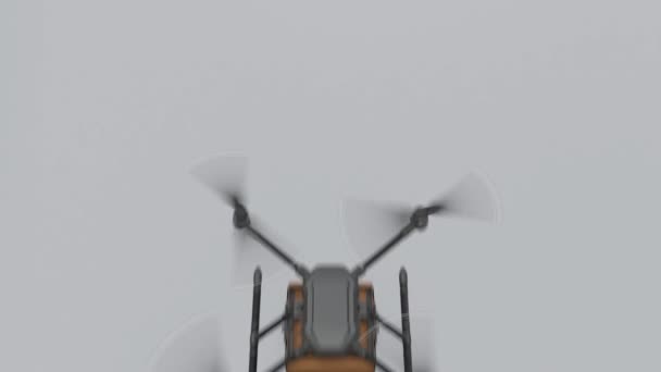 Animação 3d de um drone usado para entregar mercadorias — Vídeo de Stock