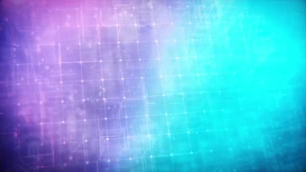 4k gradient animé fond d'entreprise avec des icônes — Video