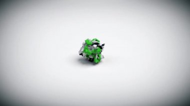 Beyaz Sayfa, üzerinde çevre dostu bir mesaj gösterilerek açılır