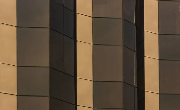 Detail shot of a glass skyscrapper in Mumbai India