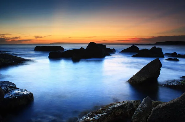 Günbatımında Tabut Körfezi, Eyre Yarımadası, Güney Avustralya — Stok fotoğraf