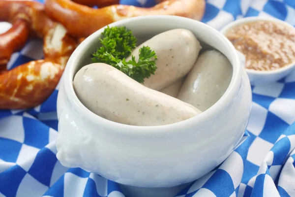 Weisswurst — стокове фото