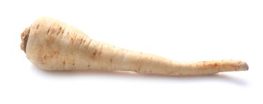 Beyaz arkaplanda izole edilmiş taze maydanoz