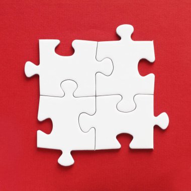 metin için kopyalama alanı olan yapboz veya yapboz arka planı