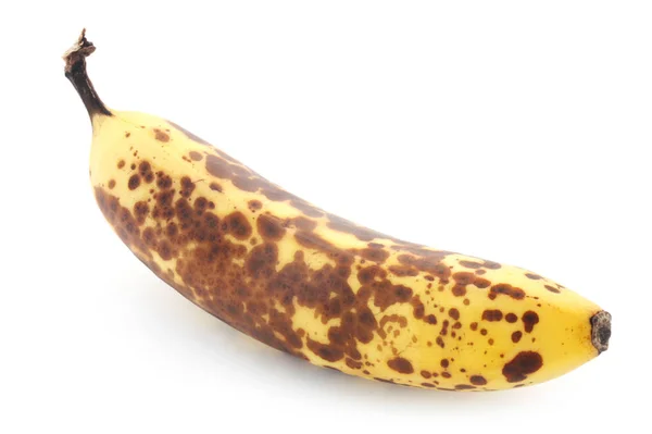 Close Shot Van Ripe Banana Isolated White — Stockfoto
