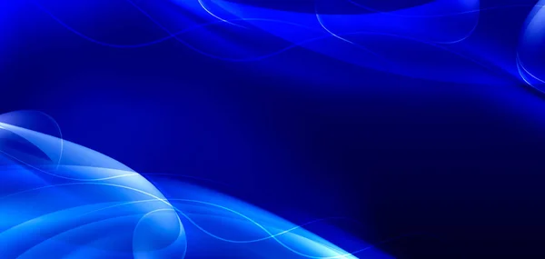 Абстрактный Синий Фон Волна Текстура Вуаль Генерируется Компьютером — стоковое фото