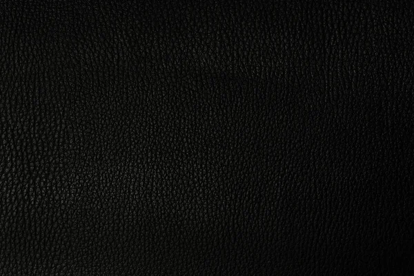 Black Leather Texture Background — Stock Photo, Image