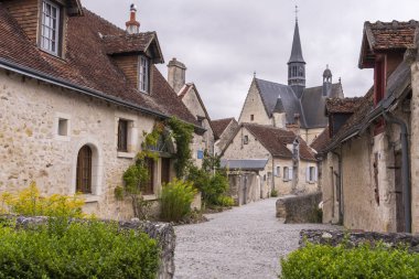 Montresor 'un güzel köyü Loire Vadisi' nde yer alan İndrois nehri ile yıkandı..