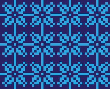 Noel Kartaneleri Güzel Ada Vektör Arkaplanında Kusursuz Kalıp