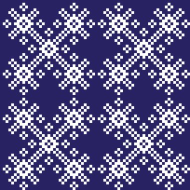 Noel Kartaneleri Güzel Ada Vektör Arkaplanında Kusursuz Kalıp