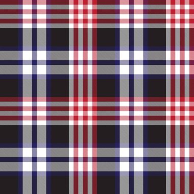 Klasik Modern Ekose Tartan Vektörde Kusursuz Desen
