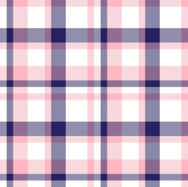 Klasik Modern Ekose Tartan Vektörde Kusursuz Desen