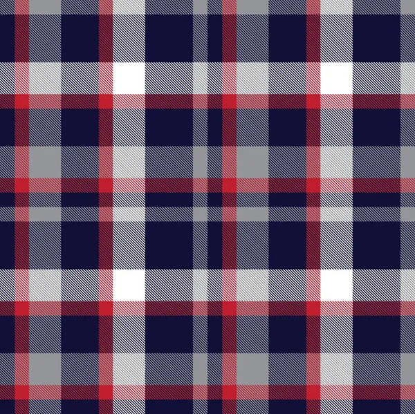 Padrão sem emenda clássico de xadrez moderno Tartan no vetor —  Vetores de Stock