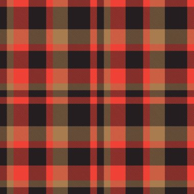 Klasik Modern Ekose Tartan Vektörde Kusursuz Desen