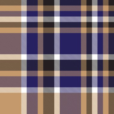 Klasik Modern Ekose Tartan Vektörde Kusursuz Desen
