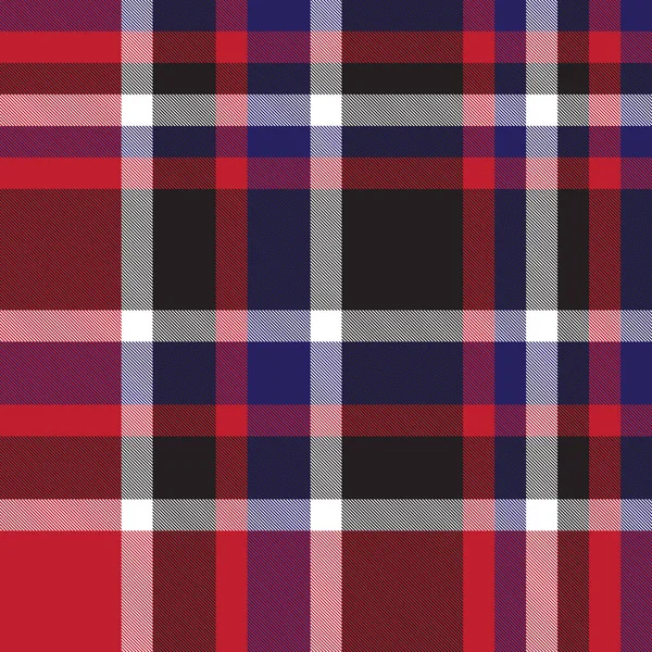 Motif tartan à carreaux moderne classique sans couture dans le vecteur — Image vectorielle