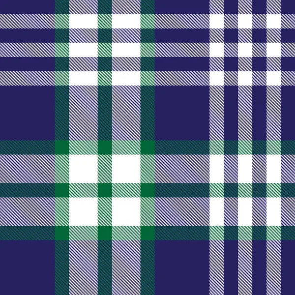 Classic Modern Plaid Tartan naadloos patroon in Vector — Stockvector