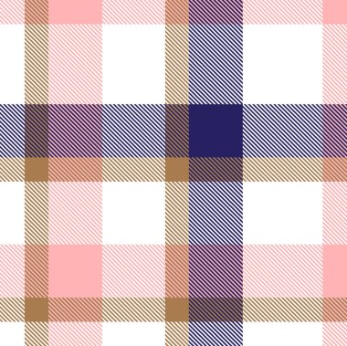 Klasik Modern Ekose Tartan Vektörde Kusursuz Desen