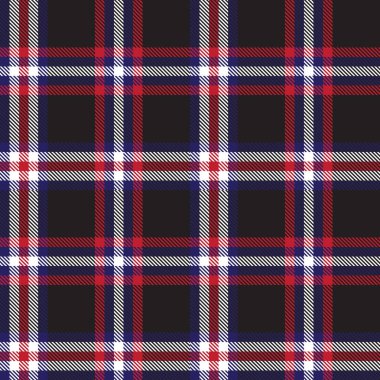 Klasik Modern Ekose Tartan Vektörde Kusursuz Desen