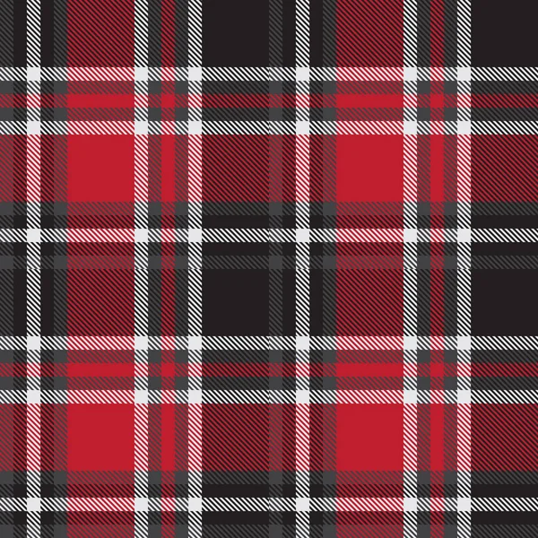 Klassisk modern rutig Tartan sömlös mönster i vektor — Stock vektor