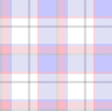 Klasik Modern Ekose Tartan Vektörde Kusursuz Desen