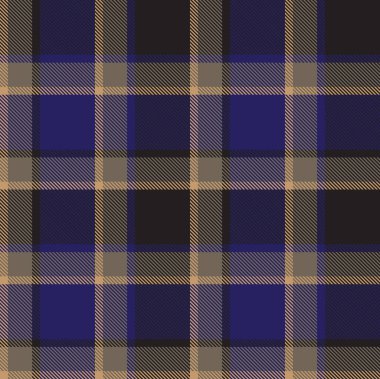 Klasik Modern Ekose Tartan Vektörde Kusursuz Desen