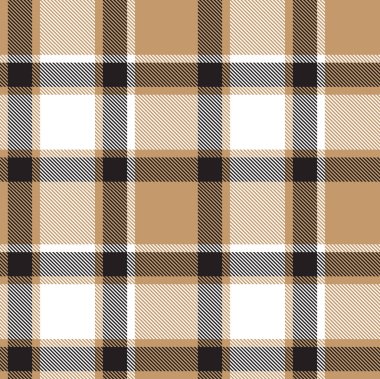 Klasik Modern Ekose Tartan Vektörde Kusursuz Desen