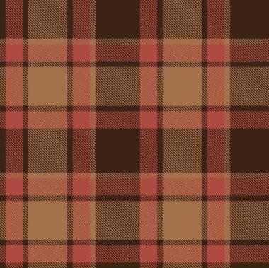Klasik Modern Ekose Tartan Vektörde Kusursuz Desen