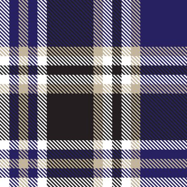 Klasik Modern Ekose Tartan Vektörde Kusursuz Desen
