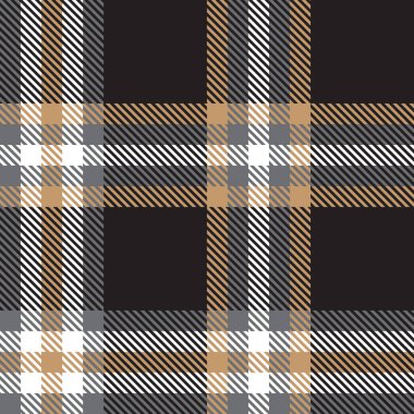 Klasik Modern Ekose Tartan Vektörde Kusursuz Desen