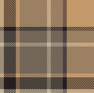 Klasik Modern Ekose Tartan Vektörde Kusursuz Desen