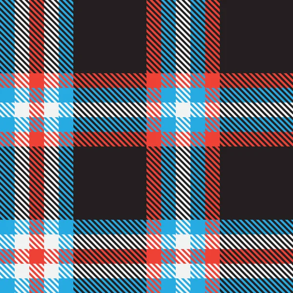 Classic Modern Plaid Tartan naadloos patroon in Vector — Stockvector