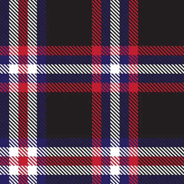 Klassische moderne karierte Tartan nahtlose Muster in Vektor — Stockvektor