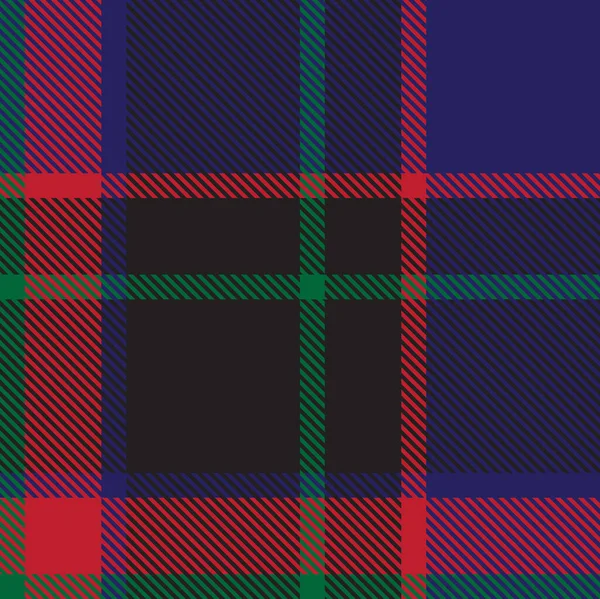 Classic Modern Plaid Tartan naadloos patroon in Vector — Stockvector