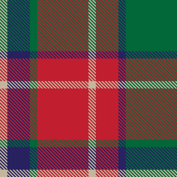 Classic Modern Plaid Tartan naadloos patroon in Vector — Stockvector