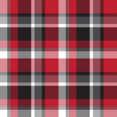 Klasik Modern Ekose Tartan Vektörde Kusursuz Desen