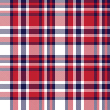 Klasik Modern Ekose Tartan Vektörde Kusursuz Desen