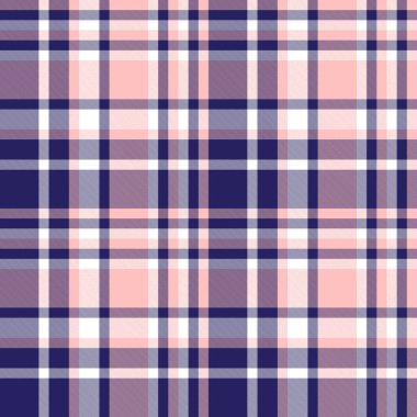 Klasik Modern Ekose Tartan Vektörde Kusursuz Desen