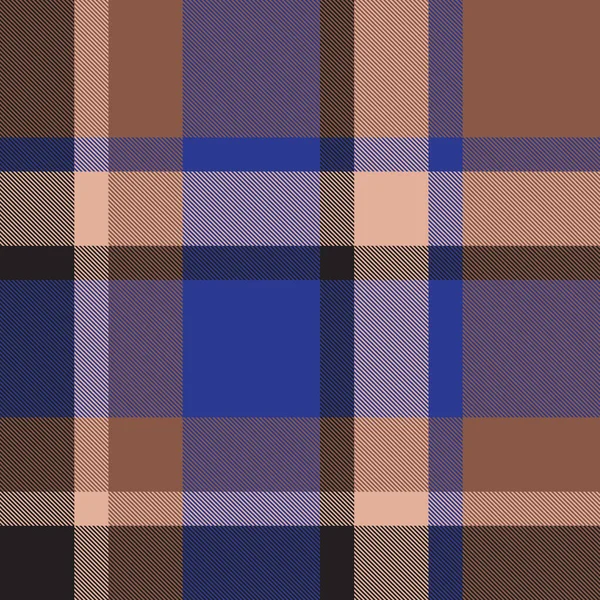 Motif tartan à carreaux moderne classique sans couture dans le vecteur — Image vectorielle