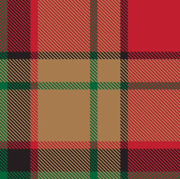 Motif tartan à carreaux moderne de Noël sans couture dans le vecteur  - — Image vectorielle